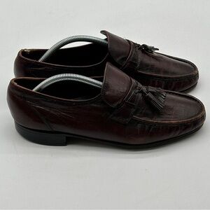 Florsheim Men’s Size 8.5 EEE Moc Toe Tassel Loafer Dress Shoes Classic Office